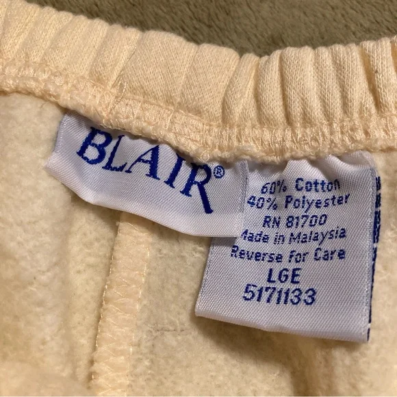 NWOT Blair Pull On Jogging Fleece Pants Size L - Picture 7 of 8